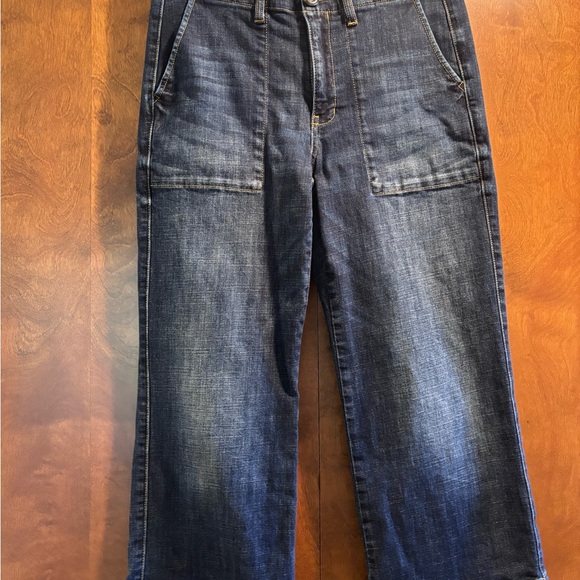 CAbi Lido Wide Leg Cropped Jeans - Picture 3 of 7